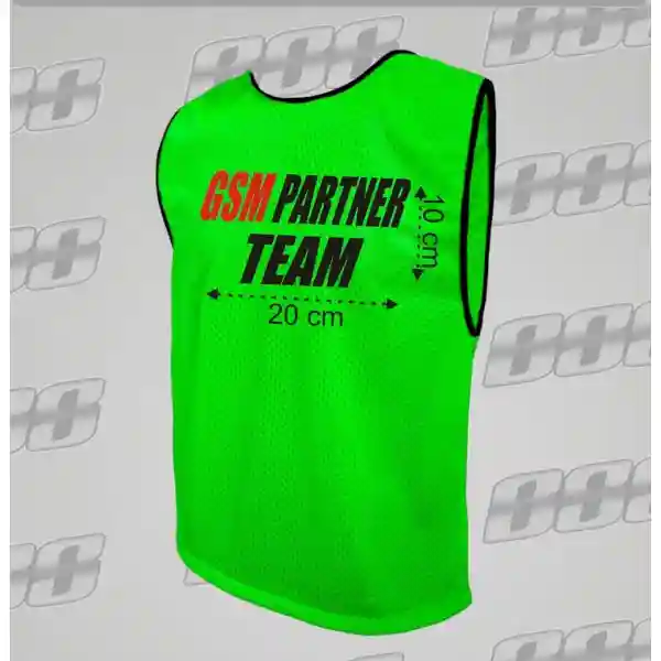 Dossards sportifs - vert