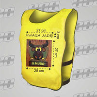 Marqueurs sportifs, plastrons, maillots d'information - fabricant, Pologne