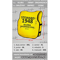Marqueurs sportifs, plastrons, maillots d'information - fabricant, Pologne
